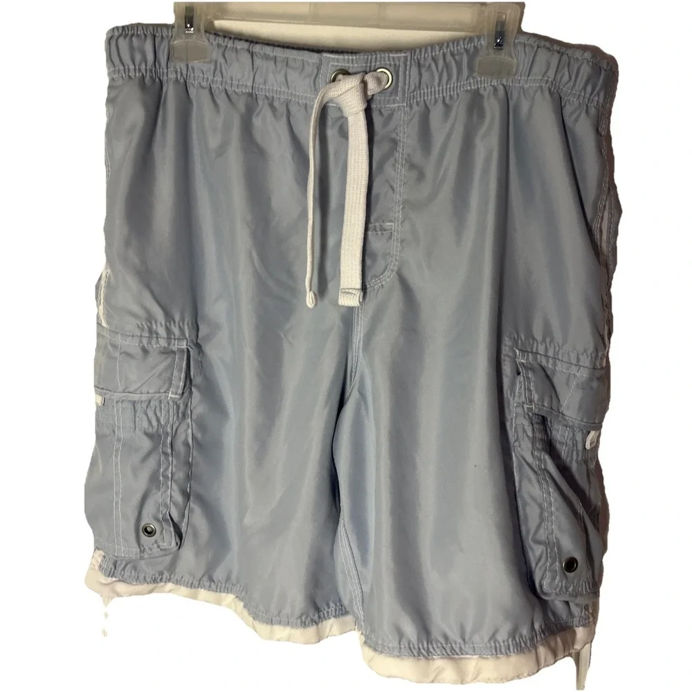 Vintage No Boundaries Shorts With‎ Liner Blue Size L (36/38)